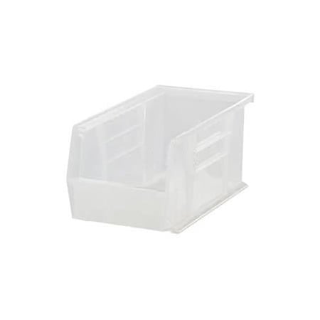 Quantum Storage Systems Storage Bin, Polypropylene, Clear, 5 in H QUS230CL